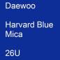 Preview: Daewoo, Harvard Blue Mica, 26U.